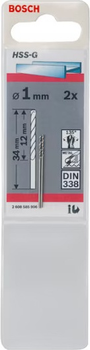 Набір свердел по металу Bosch 1 x 34 мм 2 szt 2608585906 (3165140521413)