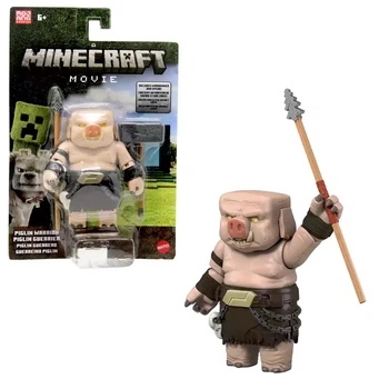 Игровая фигурка Майнкрафт в кино Пиглин воин Mattel Minecraft Movie Piglin Warrior (JFR62)