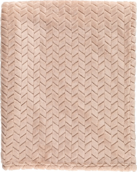 Покривало 4Living Mila флісове бежеве 125 x 150 см (6410416341996)