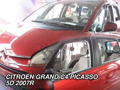 Дефлекторы окон ветровики Citroen Grand C4 Picasso 5D 07- вставные 4шт Heko Ситроен Гранд С4 Пикассо АМ0007140