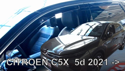 Дефлекторы окон ветровики Citroen C5 10 5D 21- вставные 4шт Heko Ситроен С5 АМ0054627