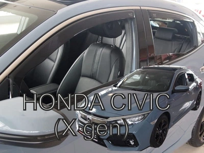 Дефлекторы окон ветровики Honda Civic 5D 17- вставные 4шт Heko Хонда Цивик АМ0054637