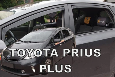 Дефлекторы окон ветровики Toyota Prius Plus 5D 11- вставные 4шт Heko Тойота Приус АМ0054695