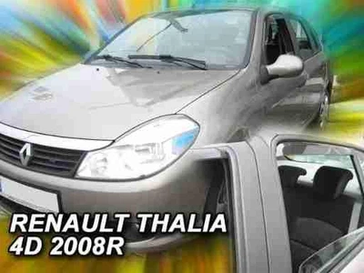 Дефлектори вікон вітровики Renault Thalia 4D 08- вставні 4шт Heko Рено Талія АМ0033812