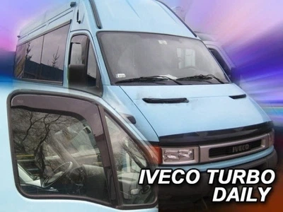 Дефлекторы окон ветровики Iveco Turbo Daily 35C 35S 50C 60C 65C 00- вставные Heko Ивеко Турбо Дейли АМ0007379