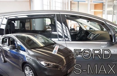 Дефлекторы окон ветровики Ford S-MAX 5D 15- вставные 4шт Heko Форд С-Макс АМ0054447