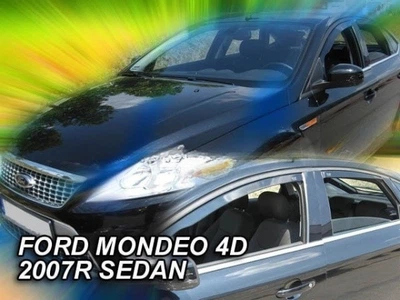 Дефлекторы окон ветровики Ford Mondeo 4D 07-13 вставные 4шт Heko Форд Мондео АМ0007257