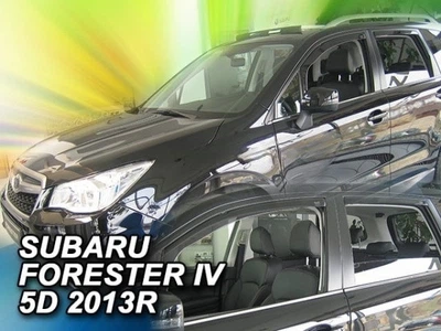 Дефлекторы окон ветровики SUBARU FORESTER 4d 5d 13-18 вставные 4шт Heko Субару Форестер АМ0007885