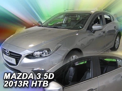 Дефлекторы окон ветровики Mazda 3 3 5D HB 13-19 вставные 4шт Heko Мазда 3 АМ0033754