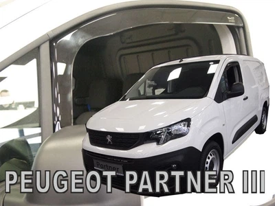 Дефлекторы окон ветровики Peugeot Partner 4d 5d 18- вставные 2шт Heko Пежо Партнер АМ00548452