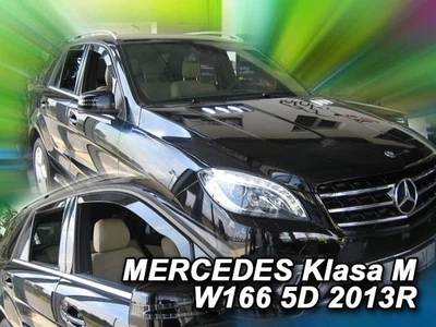 Дефлекторы окон ветровики Mercedes M W166 5D 11-15 вставные 4шт Heko Мерседес М АМ0007542