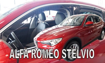 Дефлекторы окон ветровики Alfa Romeo Stelvio 5D 17- вставные 4шт Heko Альфа Ромео Стелвио АМ0054612