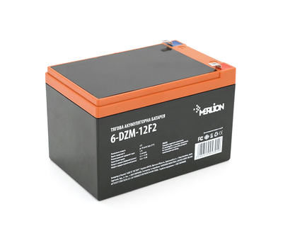 Тяговая аккумуляторная батарея AGM Merlion 6-DZM-12 F2 Orange