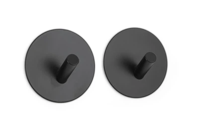 Набір клейких гачків Fabrika LUX BLACK, 2шт.