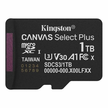 Карта памяти Kingston Canvas Select Plus microSDXC 1TB UHS I Class 10 V10 (SDCS3/1TBSP)