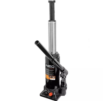 Домкрат Neo Tools 10-450 2т гідравлічний пляшковий 181-345 мм