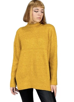 Жіночий светр H&M 720780-2 XL(175/116) жовтий (2000005021718)