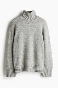 Жіночий светр H&M 210520-2 L(175/104) сірий (2105200005)