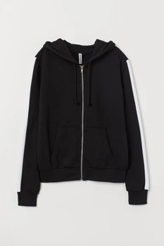 Жіноча толстовка H&M 208528-4 M(170/96) чорний (02085280004)