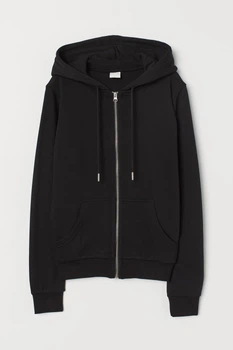 Жіноча толстовка H&M 210648-4 XS(160/80) чорний (2000005010576)