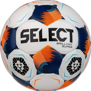 Мяч футбольный SELECT BRILLANT SUPER UKRAINE FIFA белый, синий 5 361577-119 5