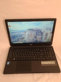 Офисный Ноутбук Acer Aspire E1-532p 15.6" Intel Celeron 2955U 2x1.40GHz 8GB-1600MHz SSD128GB Б\В - Refurbished