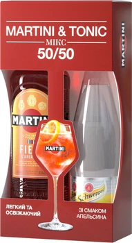 Вермут Martini Fiero 0.75 л 15% + Тонік 0.75 л (8011210097058M)