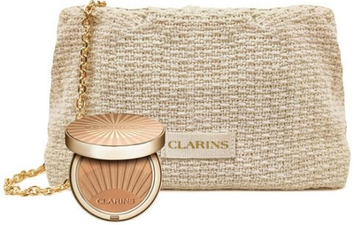 Puder brązujący do twarzy Clarins Soleil 25 w kompakcie + Letnia torba (3666057419577)