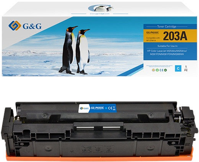 Тонер-картридж G&G NT-PH203C Cyan