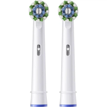 Насадки сумісні з електричною зубною щіткою Oral-B Pro Cross Action White (2 шт)