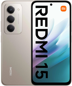 Smartfon Xiaomi Redmi 15 4G 6/128GB NFC Titan Grey (MZB0L18EU)