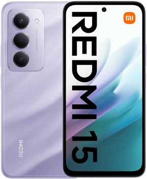 Smartfon Xiaomi Redmi 15 4G 8/256GB NFC Sandy Purple (MZB0L22EU)