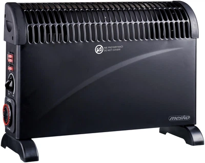 Конвектор Mesko MS 7741 black с таймером и турбо-воздутродувкой