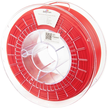 Filament do drukarek 3D Filament Spectrum Premium PCTG 1.75mm 1000 g Red (5903175654069)