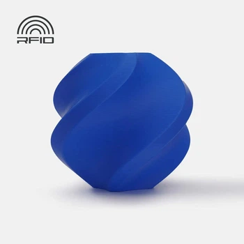 PLA-пластик Филамент Bambu Lab PLA Basic Blue (10601) для 3D-принтера - 1Кг, 1.75mm Синий с Катушкай / Filament With Spool