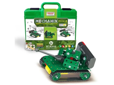 Конструктор металлический Mechanix Военные, Zephyr (2124), 118 дет.