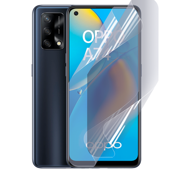 Плівка гідрогелева для OPPO A74 (4G) матова протиударна прозора