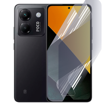 Антишпион приватная плёнка гидрогелевая для смартфона OPPO A95 5G противоударная прозрачная