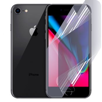 Антишпигун приватна плівка гідрогелева для смартфона Apple iPhone 8 Plus протиударна прозора