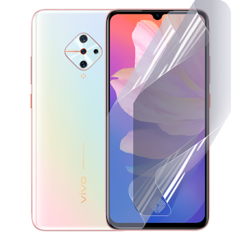 Плёнка гидрогелевая для VIVO V17 глянцевая противоударная прозрачная