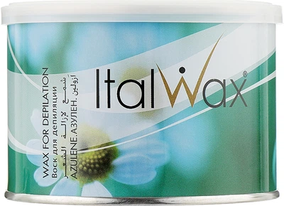 Виск для депіляції у банці теплий Азулен ItalWax, 400 мл
