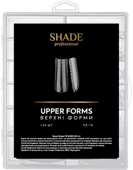 Верхні форми для нарощування Nail Upper Forms 16 Shade, 120 шт