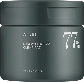 Пади заспокійливі тонізуючі Heartleaf 77% Toner Pad ANUA, 70 шт