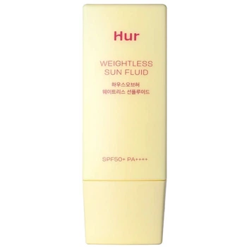 Кремовий освіжний сонцезахисний крем, SPF 50+ PA++++ House Of Hur Weightless Sun Fluid 50 мл (8809864754188)