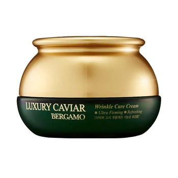 Крем для лица с экстрактом икры Bergamo Luxury Caviar Wrinkle Care Cream 50 г (8809180018223)