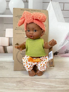 Кукла пупсик Afro Gestitos Lamagik, 18 см