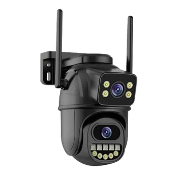 Уличная IP WiFi Камера видеонаблюдения iСsee A33B 8MP Besder Черная