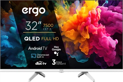 Телевизор Ergo QLED 32'' 32JFQ7510