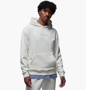 Кофта мужская Jordan Air Wordmark Fleece Hoodie S Білий FJ1966-133