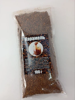 Кофе растворимый сублимированный с ароматом "Карамель" 100 г